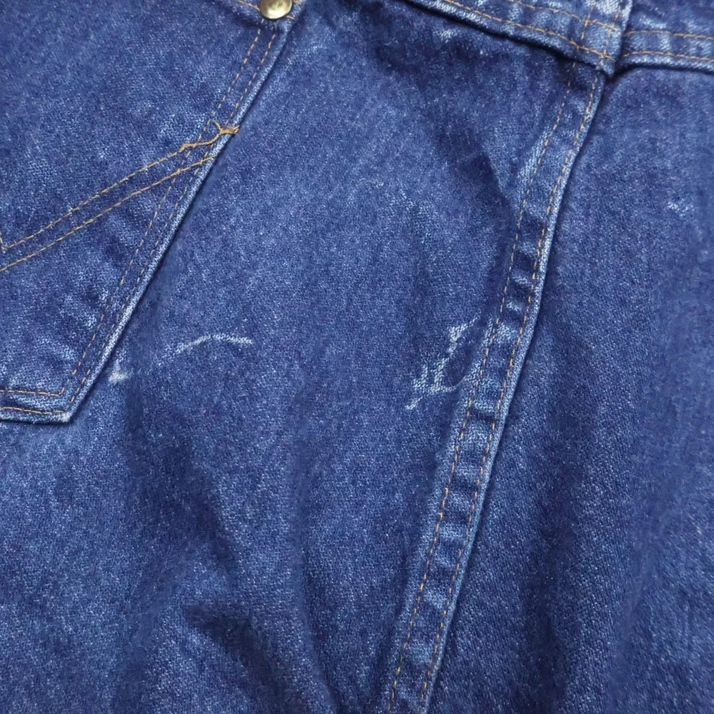 Wrangler Jeans Men's 40x27 cowbot cut Blue Denim Western Workwear